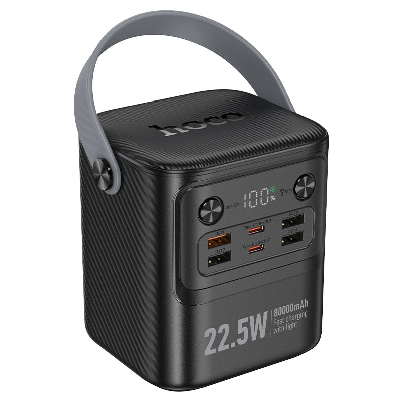 Hoco - Hoco Power Bank PD20W 80000mAh J152 - Cle Market