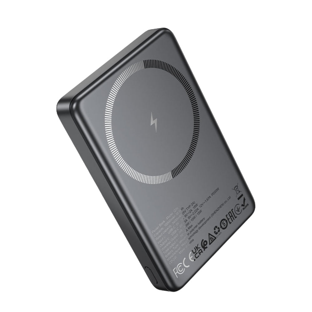 Hoco - Hoco Power Bank PD20W Wireless Charging 10000mAh - Cle Market