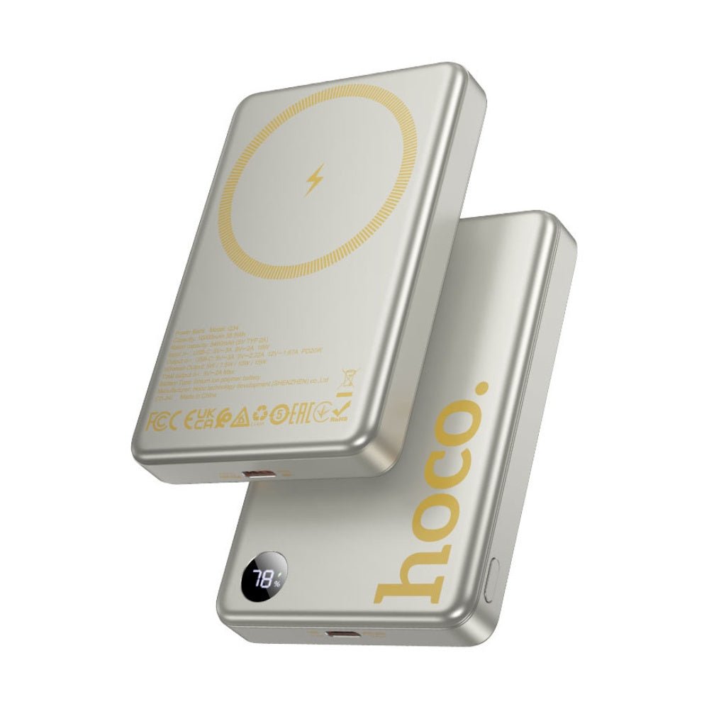Hoco - Hoco Power Bank PD20W Wireless Charging 10000mAh - Cle Market
