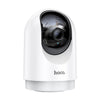 Hoco PTZ HD 3MP indoor camera with adjustable lens and sleek design, ideal for home surveillance.