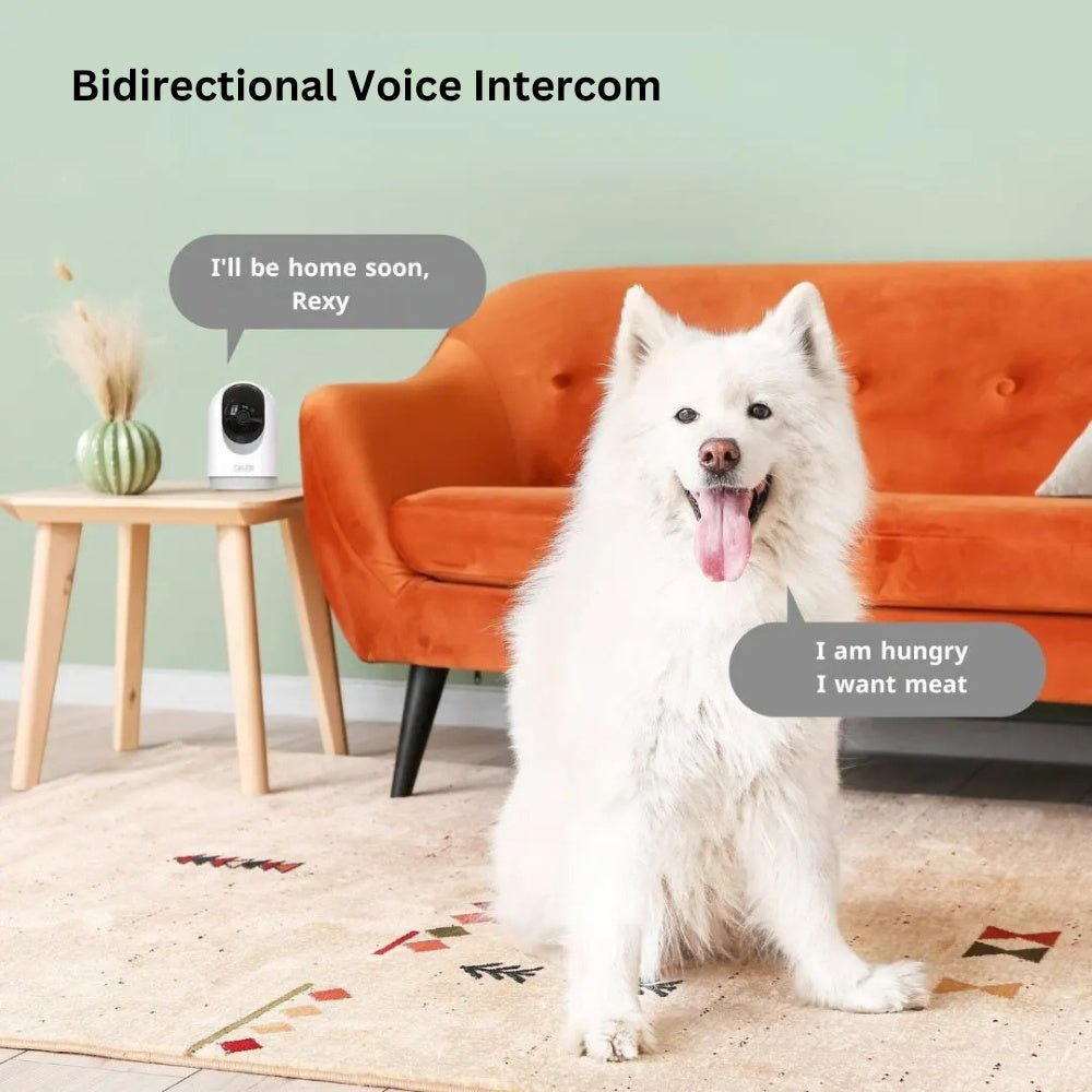 Hoco PTZ HD 3MP indoor camera D1 with adjustable lens and sleek design for optimal surveillance and monitoring.