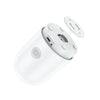 Hoco PTZ HD 3MP indoor camera with sleek design, adjustable lens, and clear video quality for home security monitoring.