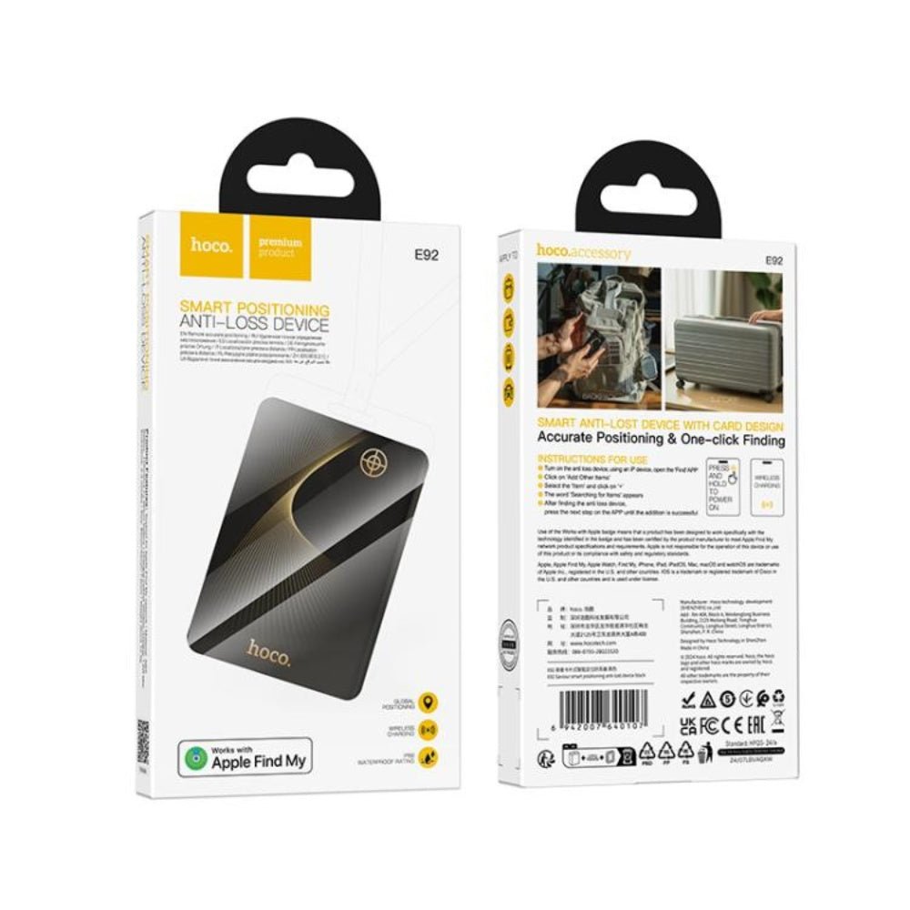 Hoco - Hoco Savior Card - Type Smart Positioning Anti - lost Device - Cle Market