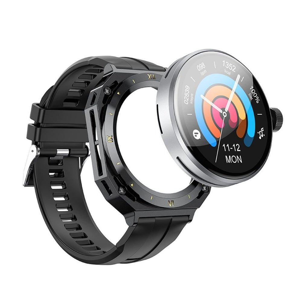 Hoco - Hoco Sports Smartwatch with 2 Meta Strap Case - Cle Market
