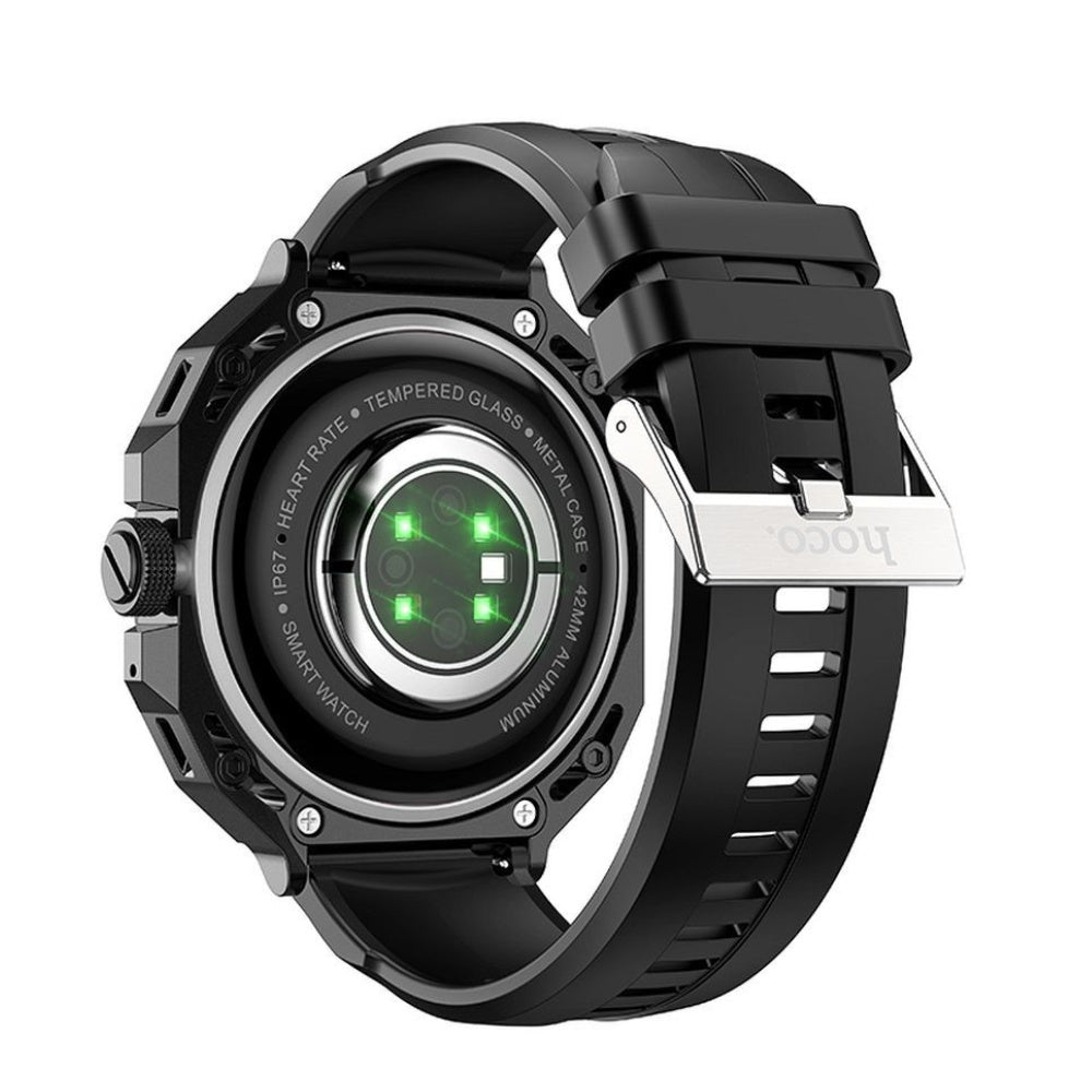Hoco - Hoco Sports Smartwatch with 2 Meta Strap Case - Cle Market