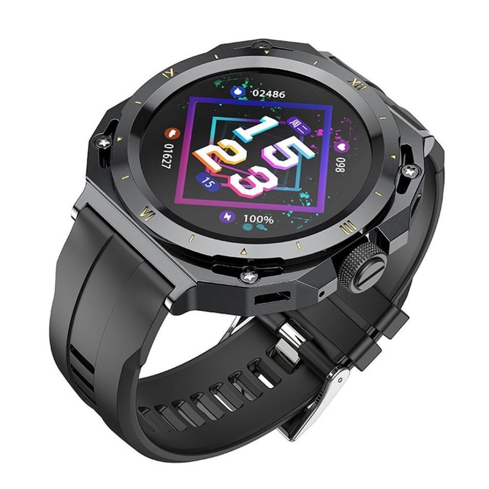 Hoco - Hoco Sports Smartwatch with 2 Meta Strap Case - Cle Market