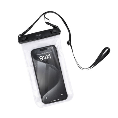 Hoco - Hoco Touch Control Transparent Waterproof Mobile Bag HX52 - Cle Market