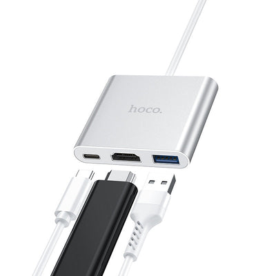Hoco - Hoco USB - C Hub HDTV HB14 - Cle Market