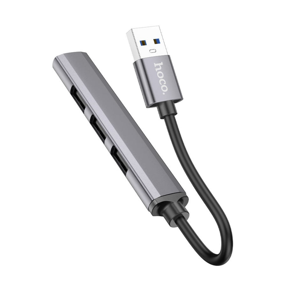Hoco - Hoco USB Hub 4 in 1 USB - A to USB HB26 - Cle Market