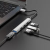 Hoco - Hoco USB Hub 4 in 1 USB - C to USB - A HB26 - Cle Market