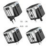 Hoco - Hoco Wall Charger with Plug Converter AC5 - Cle Market
