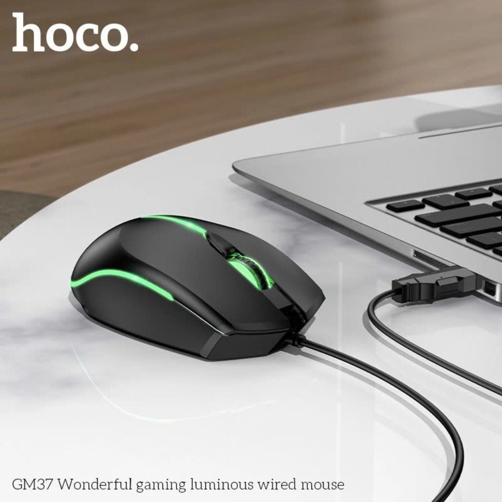 Hoco - Hoco Wired Gaming Mouse 2400DPI GM37 - Cle Market