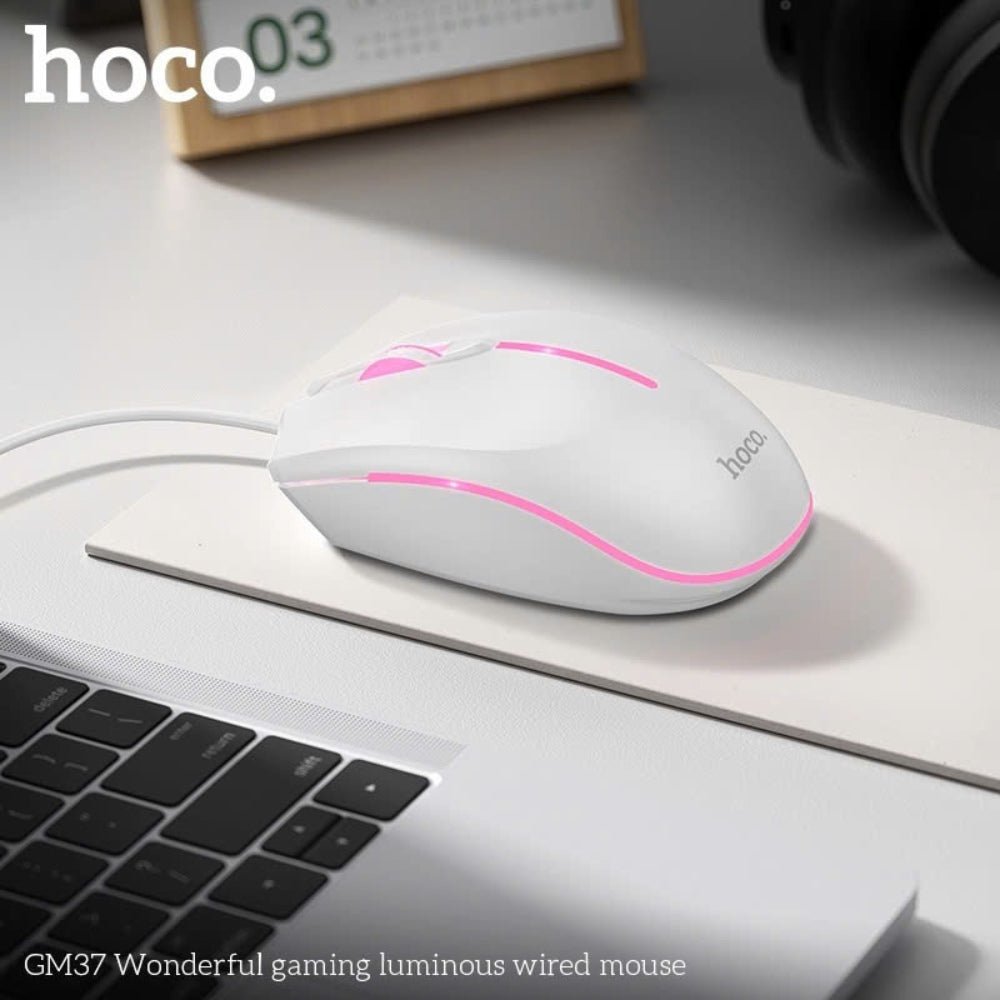 Hoco - Hoco Wired Gaming Mouse 2400DPI GM37 - Cle Market