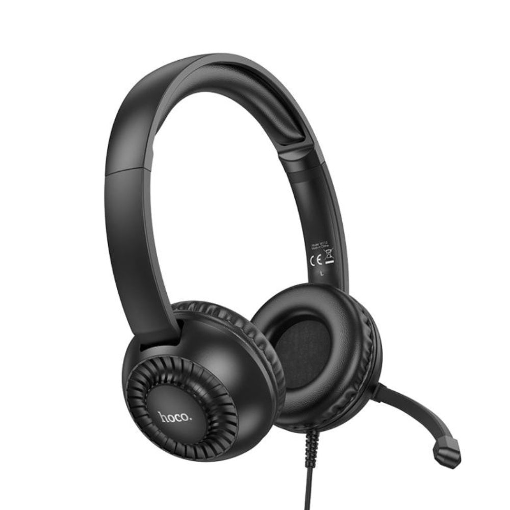Hoco - Hoco Wired Headphones With Mic 3.5mm W112 - Cle Market