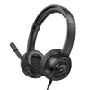 Hoco - Hoco Wired Headphones With Mic 3.5mm W112 - Cle Market