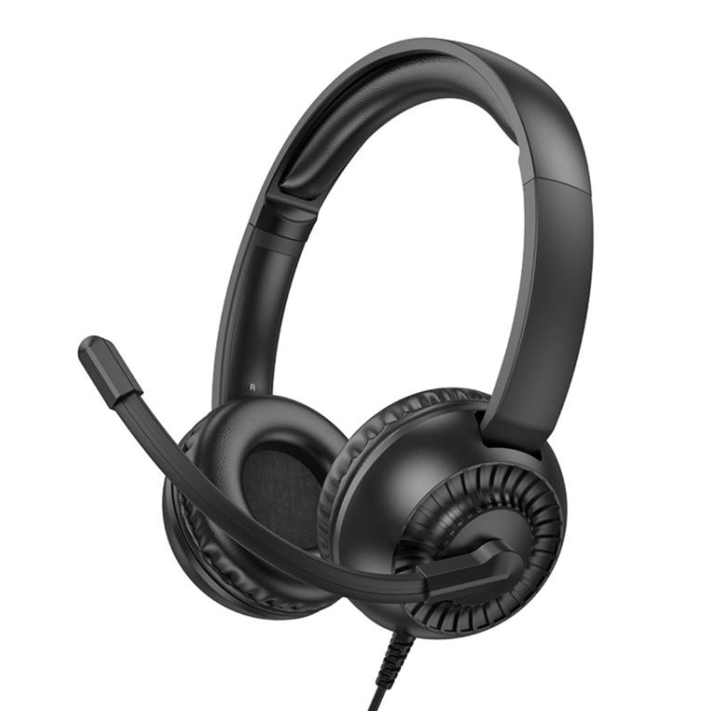 Hoco - Hoco Wired Headphones With Mic 3.5mm W112 - Cle Market