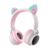 Hoco - Hoco Wireless Cat Ear Headphones W27 - Cle Market