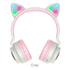 Hoco - Hoco Wireless Cat Ear Headphones W27 - Cle Market