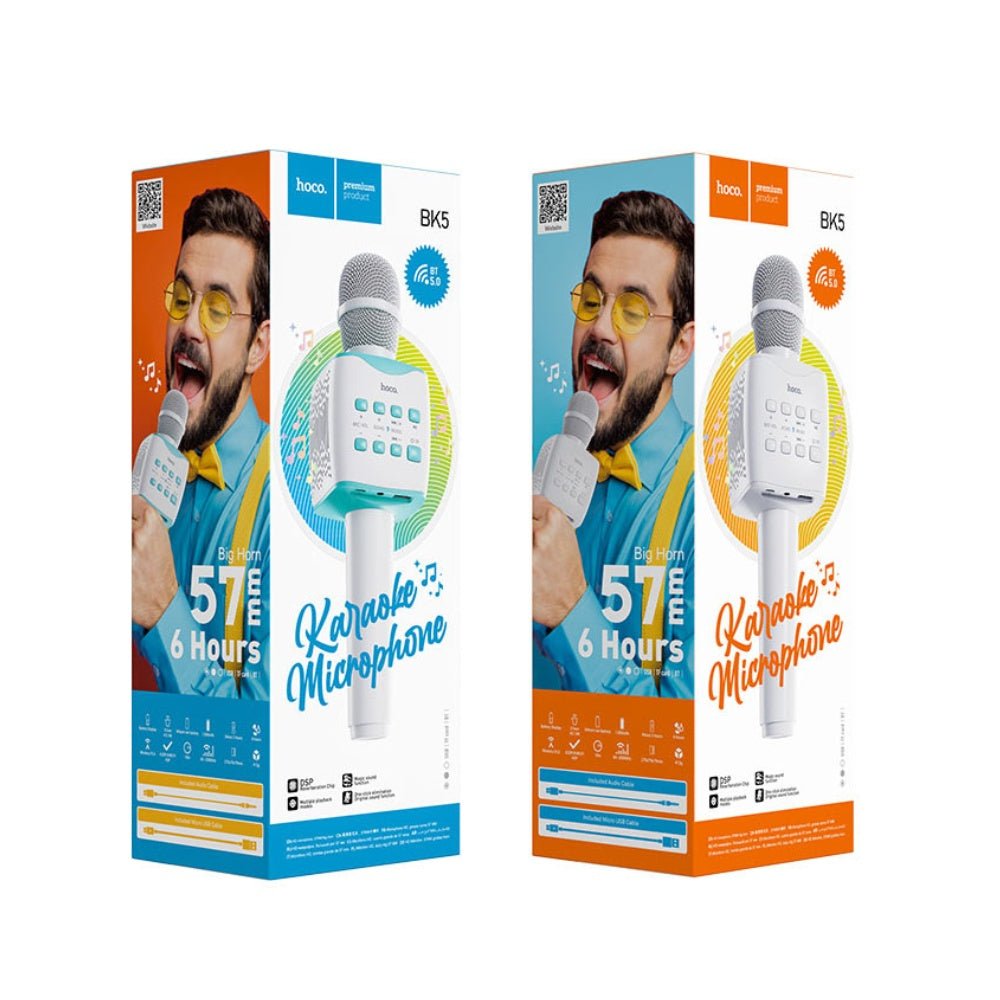 Hoco - Hoco Wireless Karaoke Microphone BK5 - Cle Market