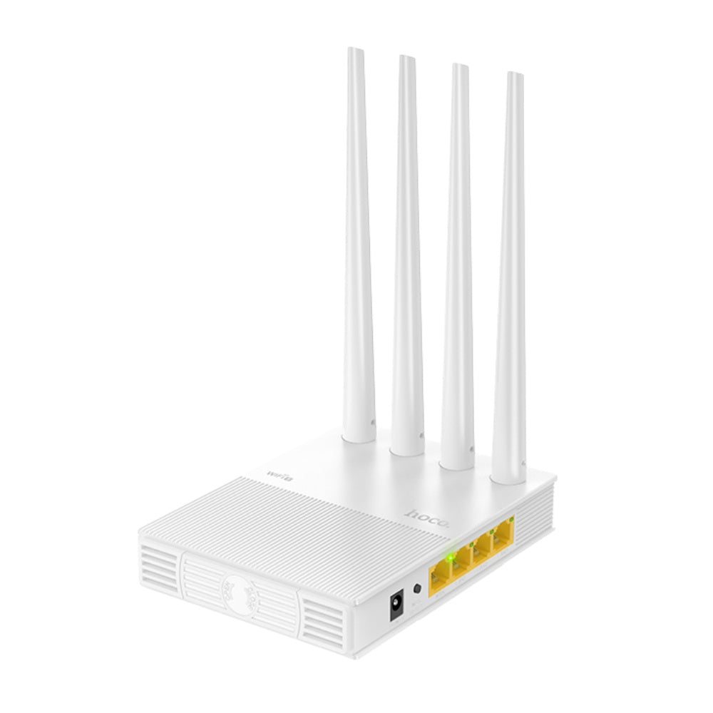 Hoco - Hoco Wireless Router Wifi5 4 Antennas 2.4GHz HI31 - Cle Market