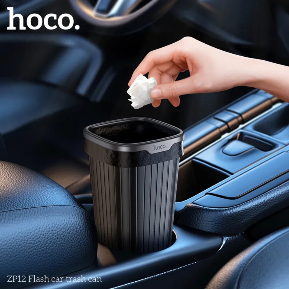 Hoco - Hoco ZP12 Compact Car Trash Can - Cle Market