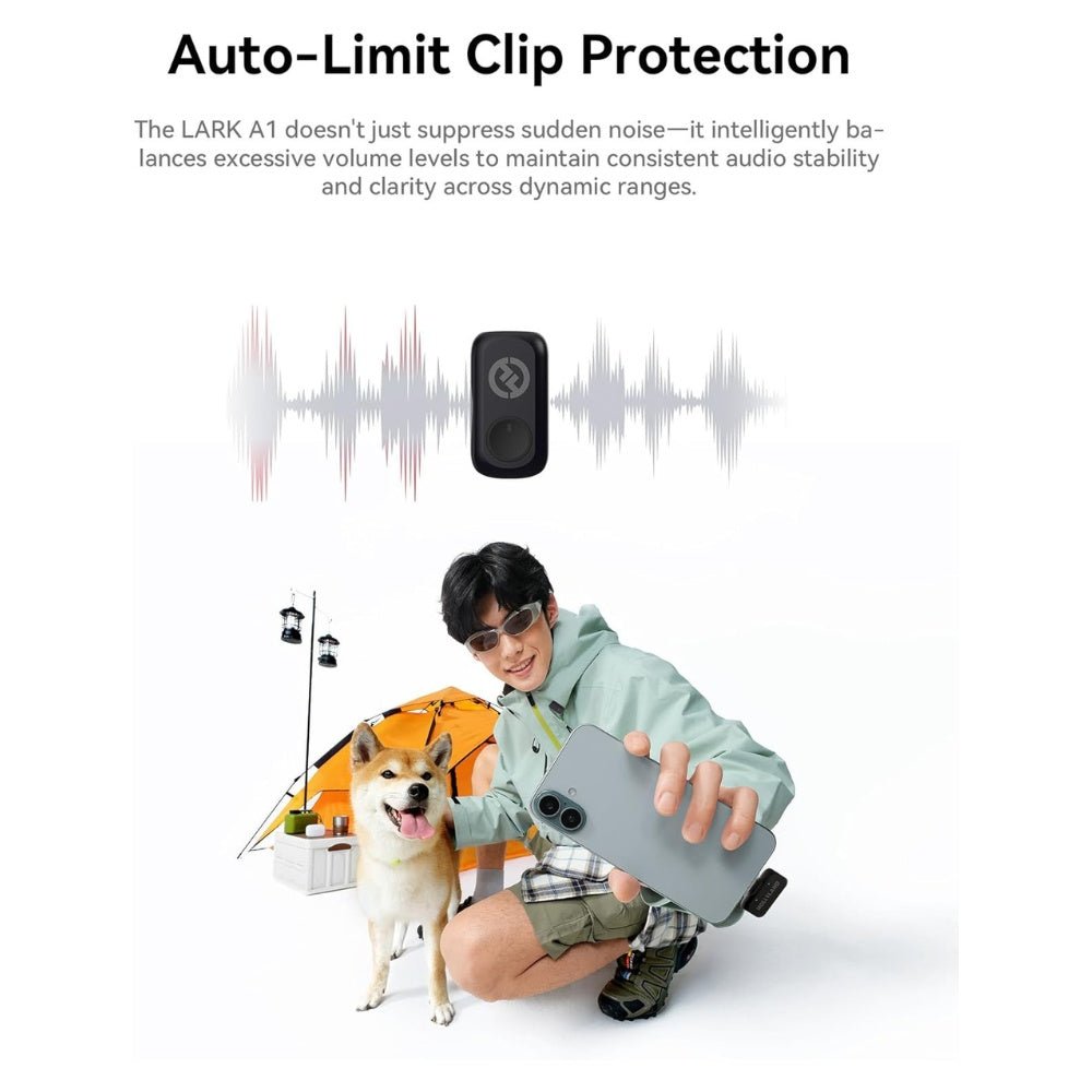 Hollyland - Hollyland LARK A1 DUO Wireless Microphone USB - C - Cle Market