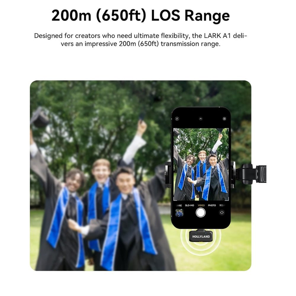 Hollyland - Hollyland LARK A1 DUO Wireless Microphone USB - C - Cle Market