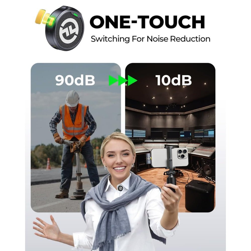 Hollyland - Hollyland Lark M2 Wireless Lavalier Microphone Combo - Cle Market