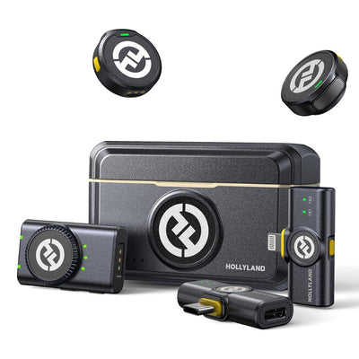 Hollyland - Hollyland Lark M2 Wireless Lavalier Microphone Combo - Cle Market