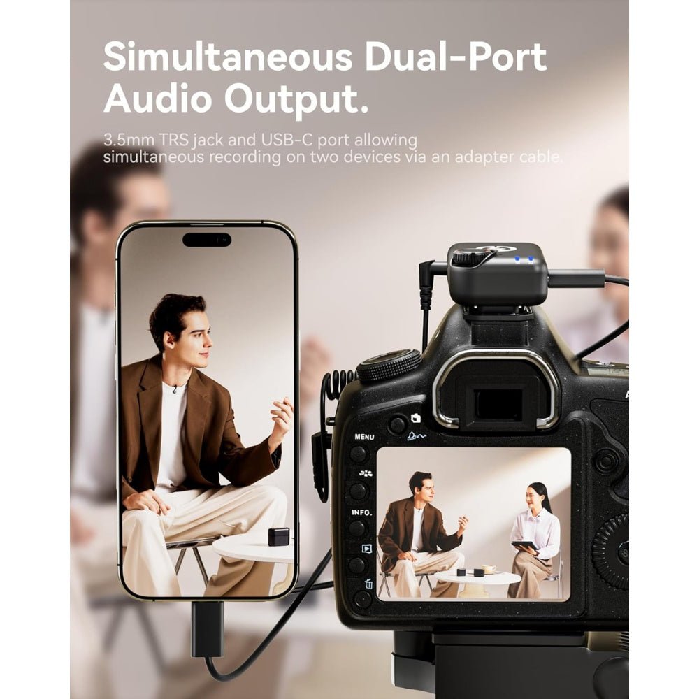 Hollyland - Hollyland Lark M2S Ultimate Combo - Wireless Lavalier Microphone - Cle Market