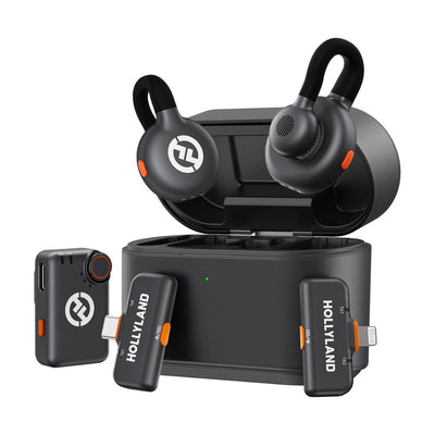 Hollyland Lark M2S Ultimate Combo - Wireless Lavalier Microphone - Cle Market