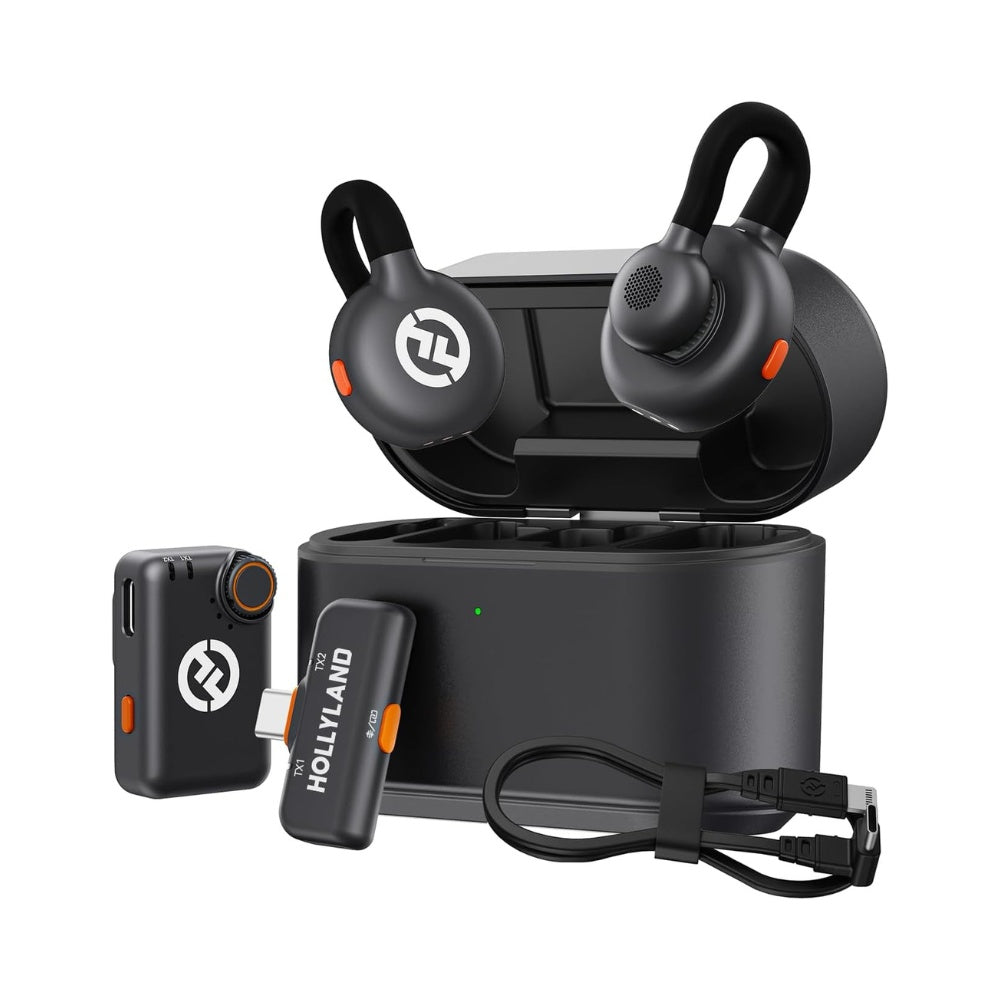 Hollyland - Hollyland Lark M2S Ultimate Combo - Wireless Lavalier Microphone - Cle Market