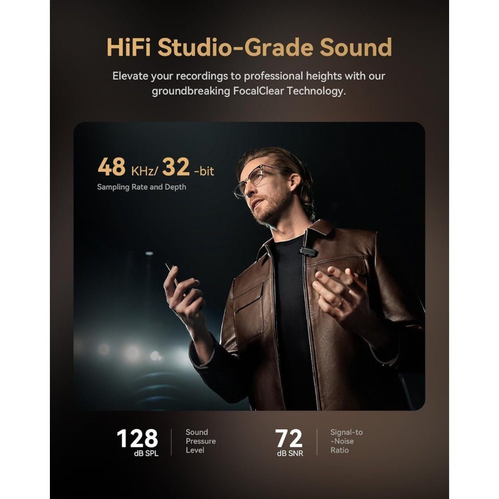 Hollyland - Hollyland Wireless Microphone LARK MAX 2 - Cle Market