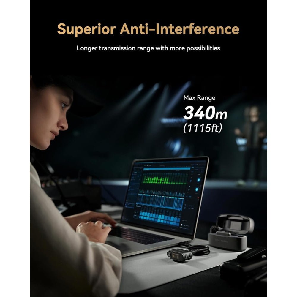 Hollyland - Hollyland Wireless Microphone LARK MAX 2 Ultimate Combo - Cle Market