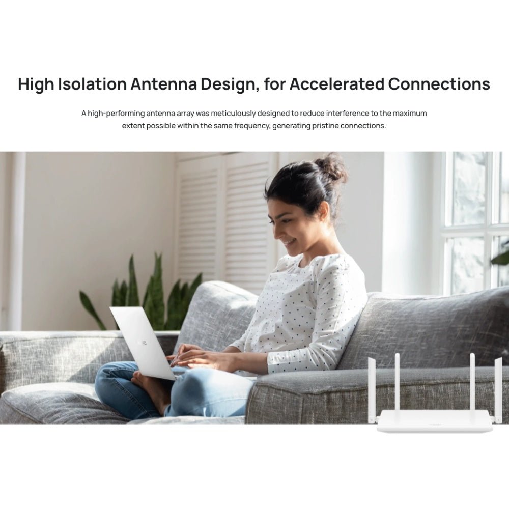 Huawei - Huawei AX2 Wifi 6 Router - Cle Market