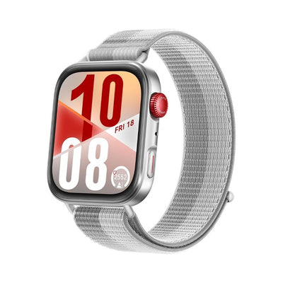 Huawei Watch Fit 4 smartwatch with a sleek design and vibrant display, showcasing fitness tracking features.