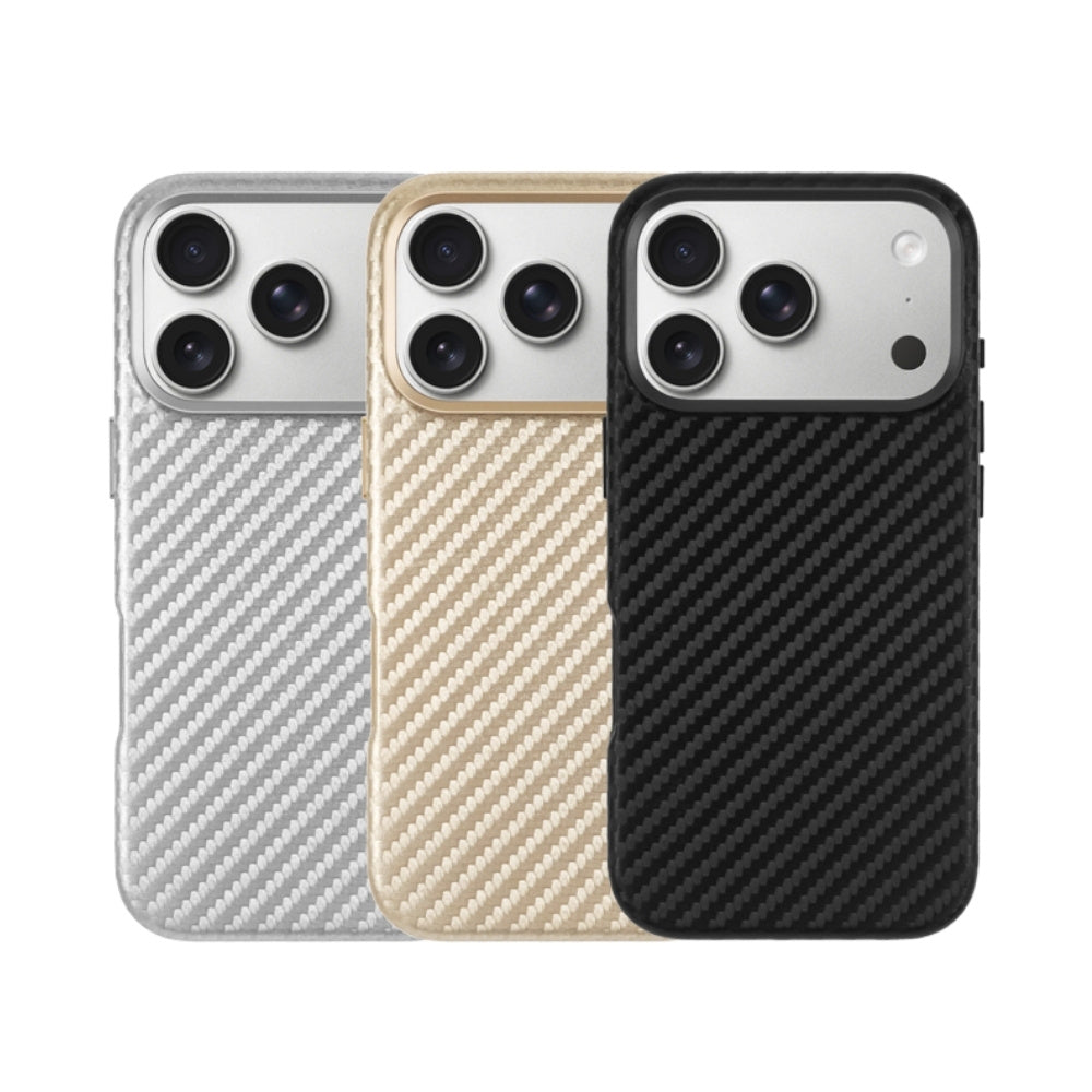 iPhone 17 Pro Mag Noble Collection Carbon Pattern Case