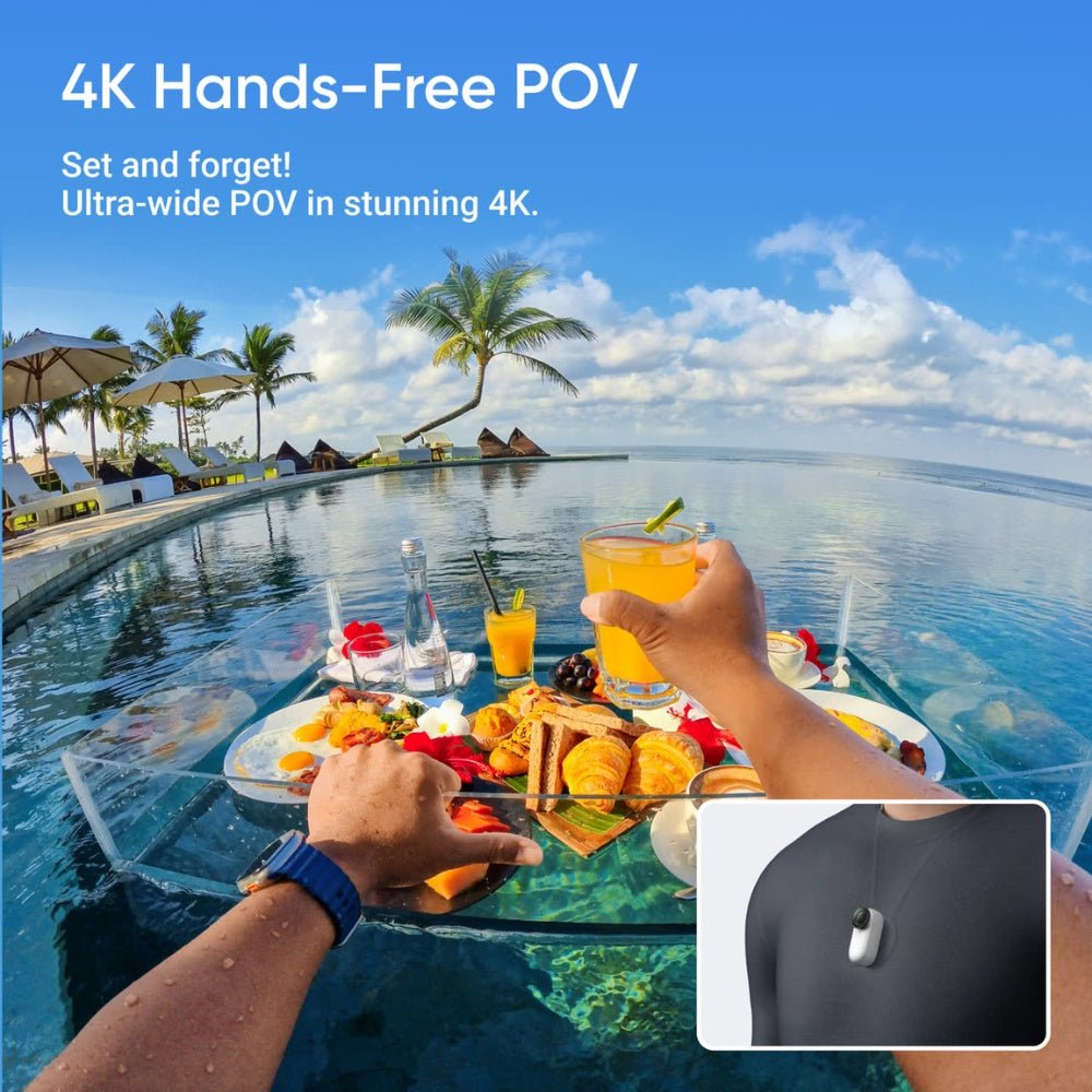 Insta360 - Insta360 GO 3S 4K (128GB) - Cle Market