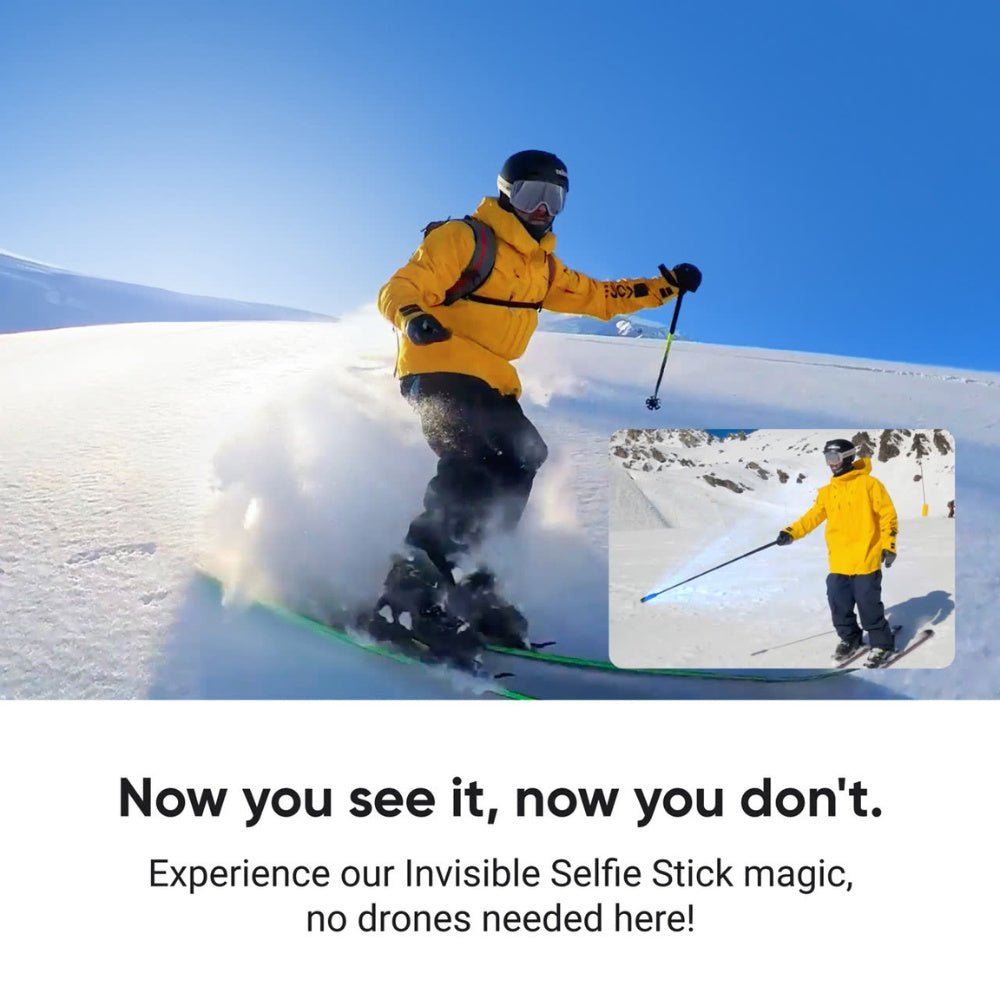 Insta360 - Insta360 Invisible Selfie Stick 114cm - Cle Market