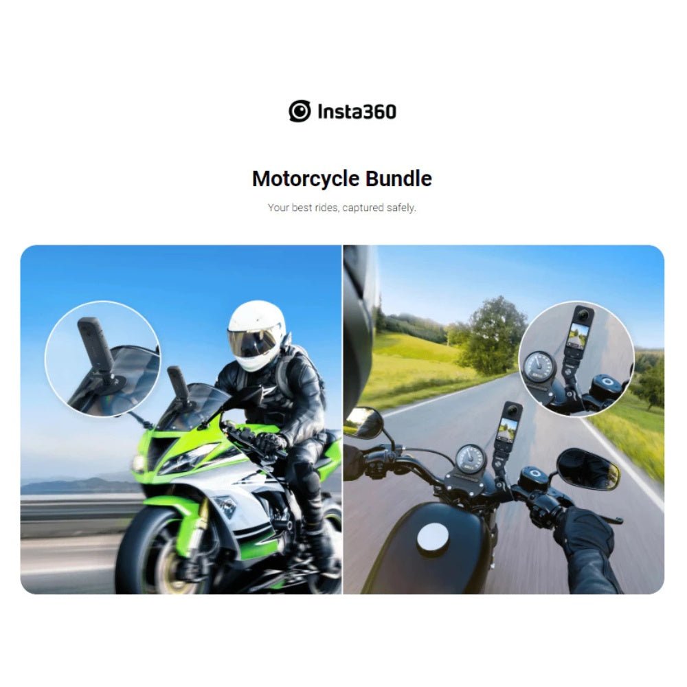 Insta360 - Insta360 Motorcycle Bundle - Cle Market