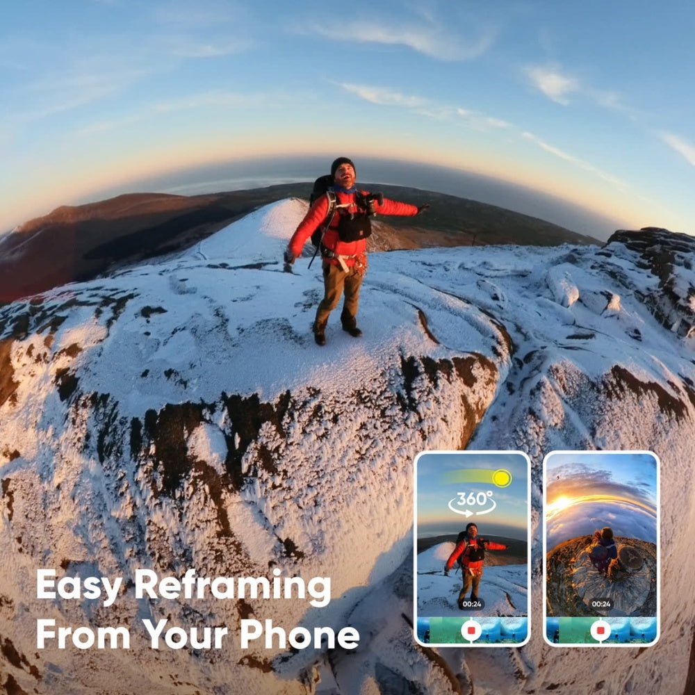 Insta360 - Insta360 X4 8K 360 - Degree Action Camera - Cle Market