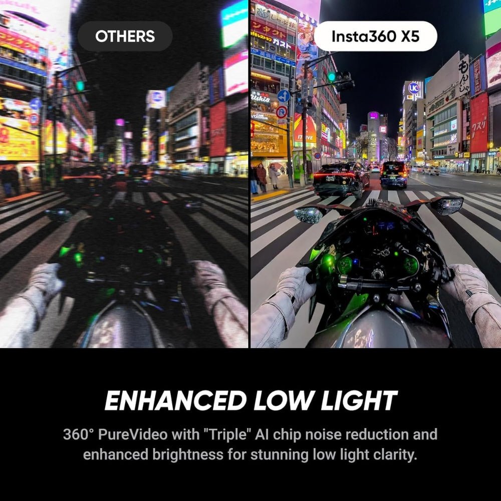 Insta360 - insta360 X5 | 8K 360 Action Camera - Cle Market