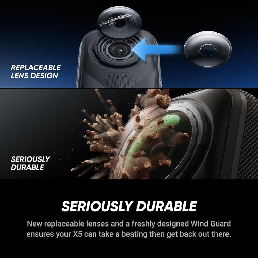 Insta360 - insta360 X5 | 8K 360 Action Camera - Cle Market