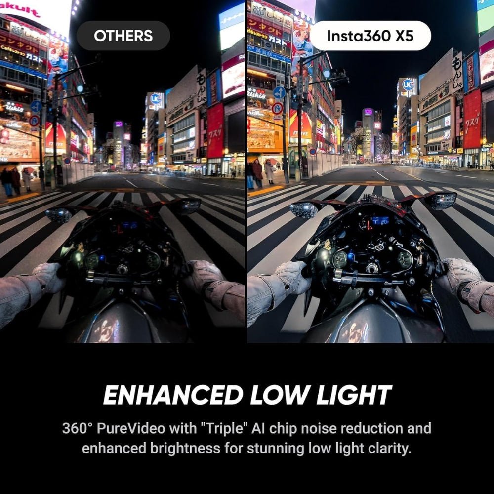 Insta360 - insta360 X5 8K 360 Action Camera - Satin White Limited Edition - Cle Market