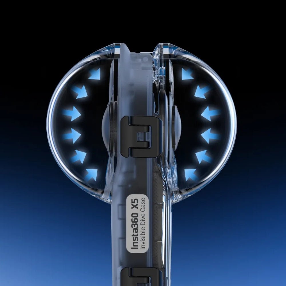 Insta360 - insta360 X5 Invisible Dive Case - Cle Market