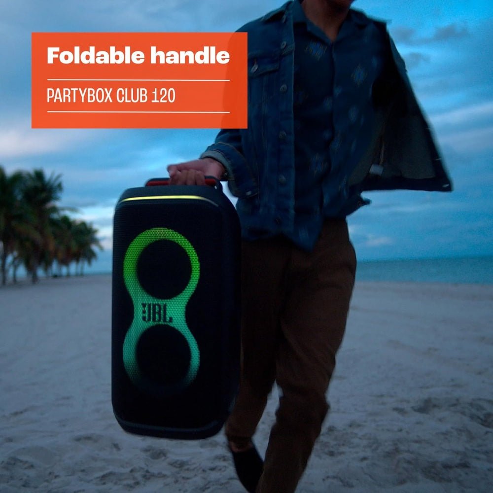 JBL - JBL PartyBox Club 120 - Portable Party Speaker - Cle Market