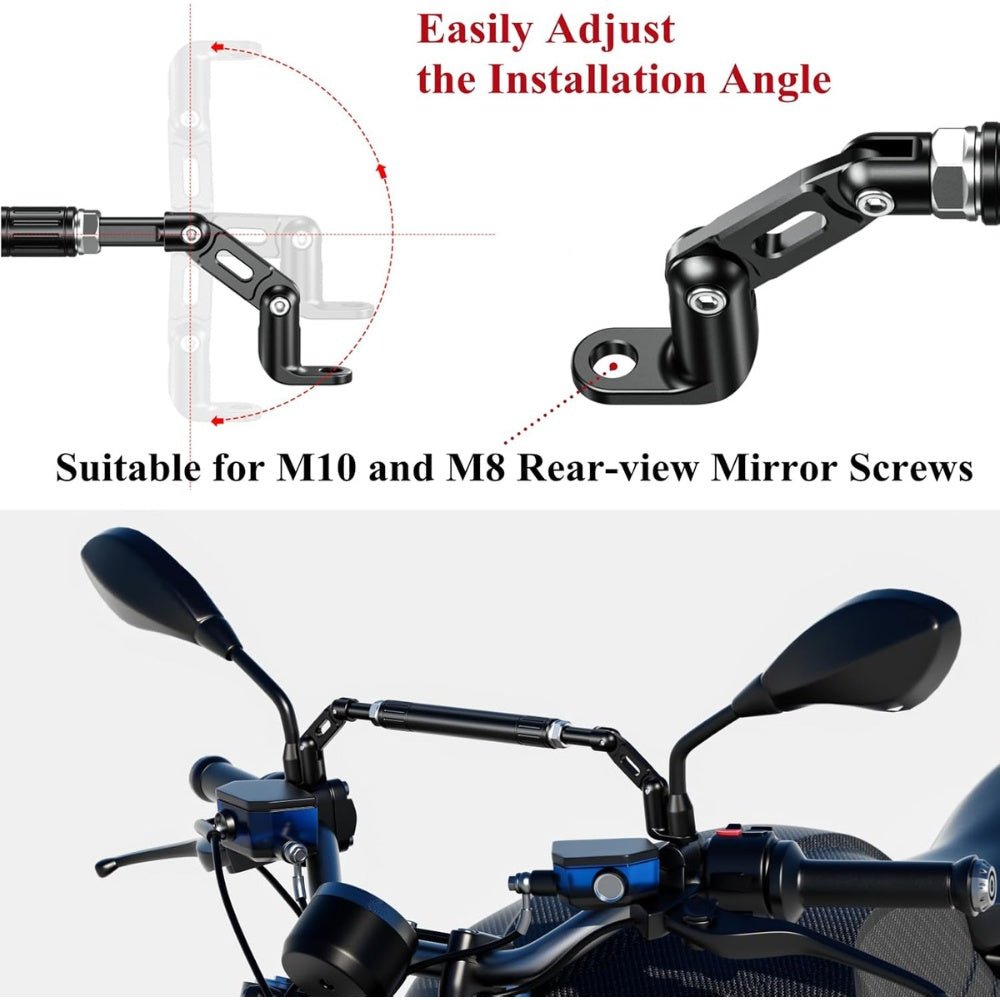 Kewig - Kewig Motorcycle Cross Bar Length Adjustable HB6 - Cle Market