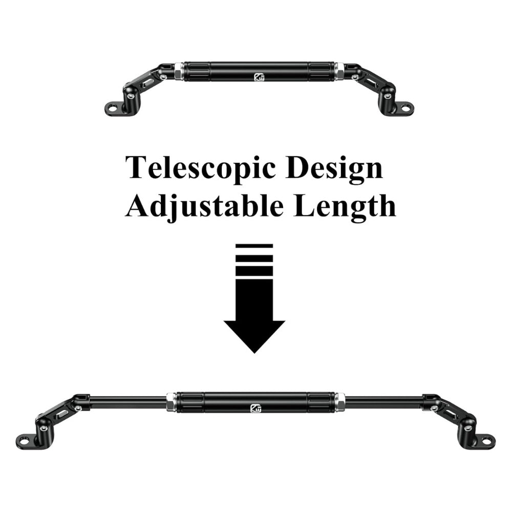 Kewig - Kewig Motorcycle Cross Bar Length Adjustable HB6 - Cle Market