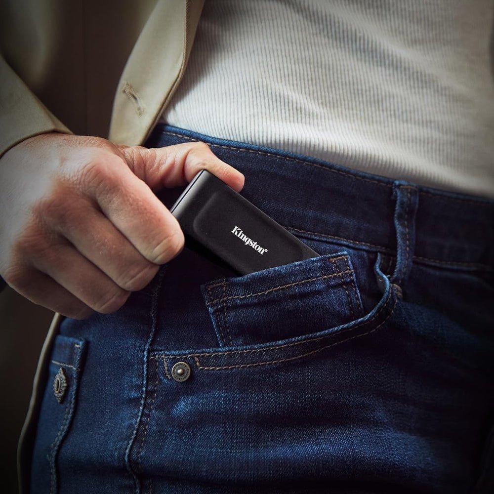 Kingston - Kingston External SSD Pocket Solid State Drive XS1000 - Cle Market