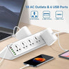Ldnio - Ldnio 10 AC Outlets Universal Power Strip SC10610 - Cle Market